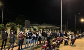 Nhiều công dân Đắk Nông về quê bằng xe máy hồi cuối tháng 7