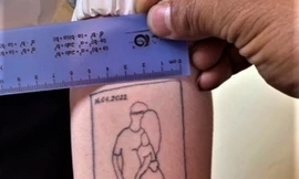 Cố ý xăm hình để trốn đi nghĩa vụ, bị phạt 15 triệu đồng