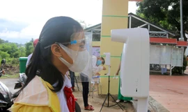 Học sinh Đắk Nông trong ngày khai giảng năm học mới