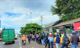 Lao động Tây Nguyên vào Nam làm việc sau dịch COVID-19