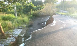 Nguyên nhân đường Hồ Chí Minh qua Đắk Nông sụt lún nghiêm trọng, phải tạm ngưng lưu thông