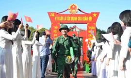 Đắk Lắk có gần 3.000 thanh niên ưu tú lên đường tòng quân