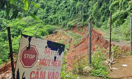 Đường xuống thác nước đẹp ‘siêu thực’ ở Đắk Nông nứt toác: Chờ sửa suốt 3 năm, vì sao?