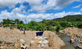 Nam thanh niên tử vong dưới trụ cầu đang thi công ở Đắk Lắk