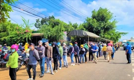 Nhiều lao động Đắk Lắk quay lại các tỉnh phía Nam làm việc