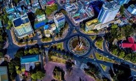 Nhìn từ trên cao thành phố cà phê ngon nhất Việt Nam 