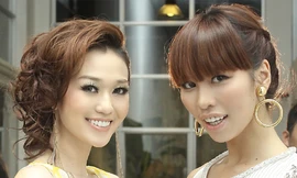 Khánh My trắng bóc, Hà Anh bớt... đen