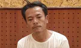 Hải tại cơ quan công an