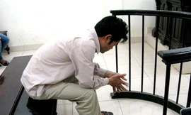 Bị cáo Trần Mạnh Hổ tại tòa