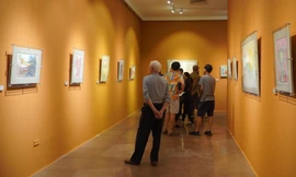 Nét chì màu của họa sĩ Nguyễn Xuân Tiệp