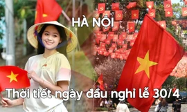Hà Nội có thể đón mưa trong 2 ngày đầu kỳ nghỉ lễ