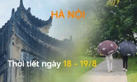 Đầu tuần Hà Nội sắp đón mưa to đến rất to