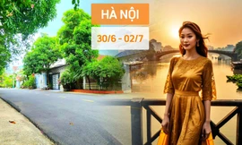 Hà Nội đón tháng 7 ngày nóng rát, đêm mưa rào