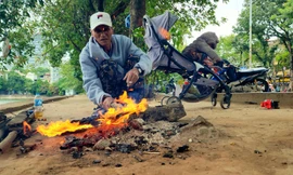 Khí lạnh tăng cường liên tiếp Hà Nội đón cuối tuần rét đậm