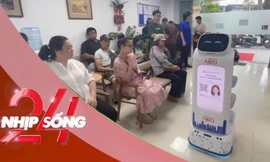 NHỊP SỐNG 24: Phường đầu tiên ở Hà Nội đưa robot AI vào phục vụ hành chính công