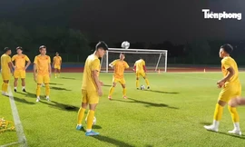 Olympic Việt Nam rèn quân, quyết giành điểm trước Iran