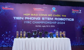 Toàn cảnh Lễ Phát động cuộc thi Tiền Phong Stem Robotics - Vô địch IYRC 2024