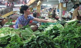 Hà Nội: Rau xanh tăng giá mạnh