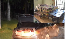 Bình Phước bắt giữ gần 1 tấn pháo lậu, tài xế bỏ xe tháo chạy