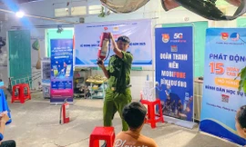 Nhiều hoạt động ý nghĩa của tuổi trẻ công an Bình Dương trong Tháng Thanh niên