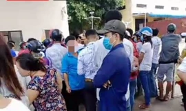 Công nhân ở Bình Dương đòi quyền lợi bảo hiểm