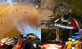 Hai người thương vong sau tai nạn liên hoàn ở Bình Dương