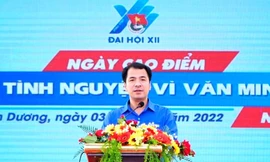 Ngày chiến sĩ tình nguyện vì văn minh đô thị tại Bình Dương