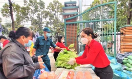 Bình Dương tổ chức ‘Chợ 0 đồng’ giúp người khó khăn vượt bão giá