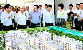 Bộ trưởng Xây dựng: Nhà ở xã hội tại Bình Dương là kiểu mẫu của cả nước 
