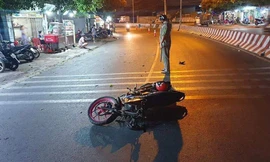 Hiện trường vụ tai nạn 