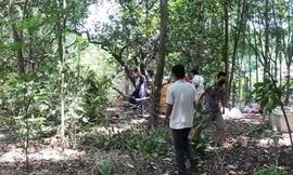Nam thanh niên mất tích được tìm thấy trong tư thế treo cổ trên cây cao su