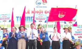 Cầu thủ Tiến Linh làm đại sứ tình nguyện năm 2024 tại Bình Dương