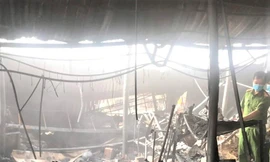 64 ki ốt ở Bình Phước bị thiêu rụi trong đêm, thiệt hại hàng tỷ đồng