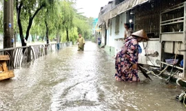 Cảnh báo triều cường vùng hạ lưu sông Sài Gòn đạt đỉnh, Bình Phước một xã bị ngập sâu