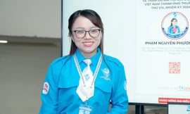 Chị Phạm Nguyễn Phương Thà làm Chủ tịch Hội LHTN Việt Nam thành phố Thuận An
