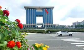 Trung tâm hành chính tỉnh Bình Dương. Ảnh: H.C