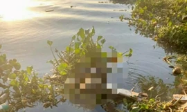 Phát hiện thi thể trôi trên sông lúc đánh cá