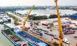 Cận cảnh nơi thông quan hàng hóa cho doanh nghiệp dời về phía Bắc Bình Dương