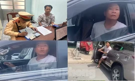 Tin mới nhất vụ tài xế lái ô tô sai luật còn tấn công người ghi hình ở TPHCM