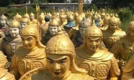 Tượng lính canh nghi lính Trung Quốc bị trả về Bình Dương, ông Dũng 'lò vôi' nói gì?