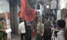 Nghi án chồng cũ dùng xăng đốt vợ vì ghen tuông