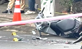 Tạm giữ lái xe đầu kéo container cán tử vong hai dì cháu ở Bình Phước