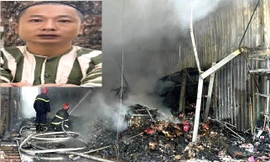 Khởi tố kẻ đốt cửa hàng tạp hóa, đánh công an bị thương