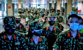 Quân đoàn 4 chi viện 1.000 chiến sĩ hỗ trợ Bình Dương dập dịch