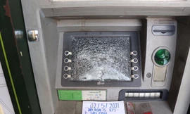 Công an Bình Dương thông tin vụ loạt trụ ATM bị đập phá