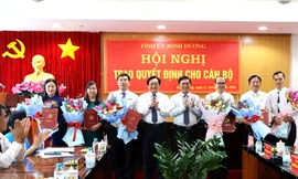Bình Dương điều động, bổ nhiệm nhiều cán bộ chủ chốt