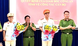 Công an tỉnh Bình Dương điều động, bổ nhiệm cán bộ chủ chốt