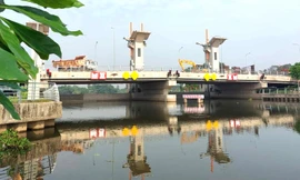 Cận cảnh công trình ngăn triều, chống ngập hiện đại nhất Bình Dương