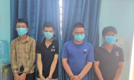 Nhóm cướp ‘nhí’ táo tợn dùng mã tấu chém công an