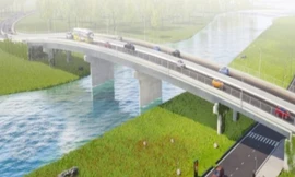 Bình Dương khởi công cầu Đò bắc qua sông Thị Tính